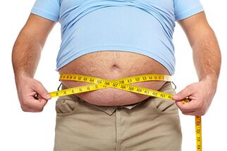 obeziteti si shkak i fuqisë së dobët